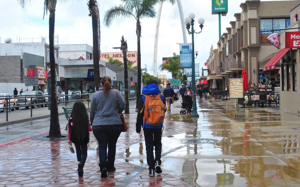 Lluvia en Tijuana