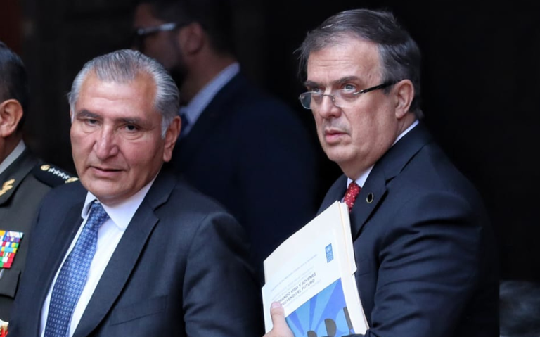 Adan Augusto y Marcelo Ebrard