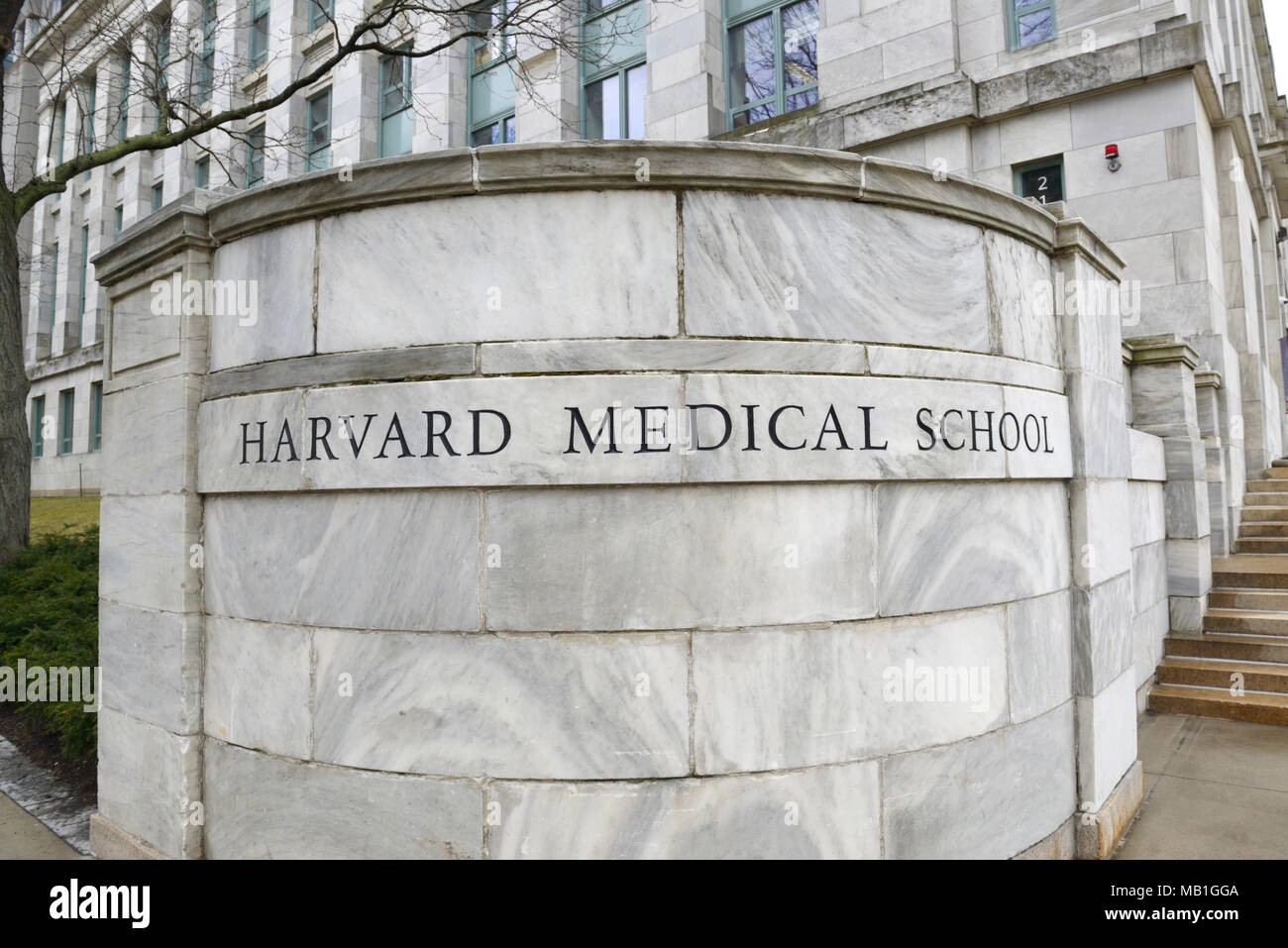 entrada de la escuela de medicina de harvard boston ma mb1gga