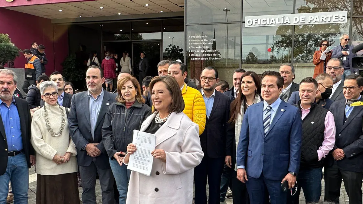 xochitl galvez denuncia ante ine presunto desvio de recursos de notimex para campana de sheinbaum