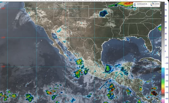 Se preven lluvias intensas en 8 estados del pais