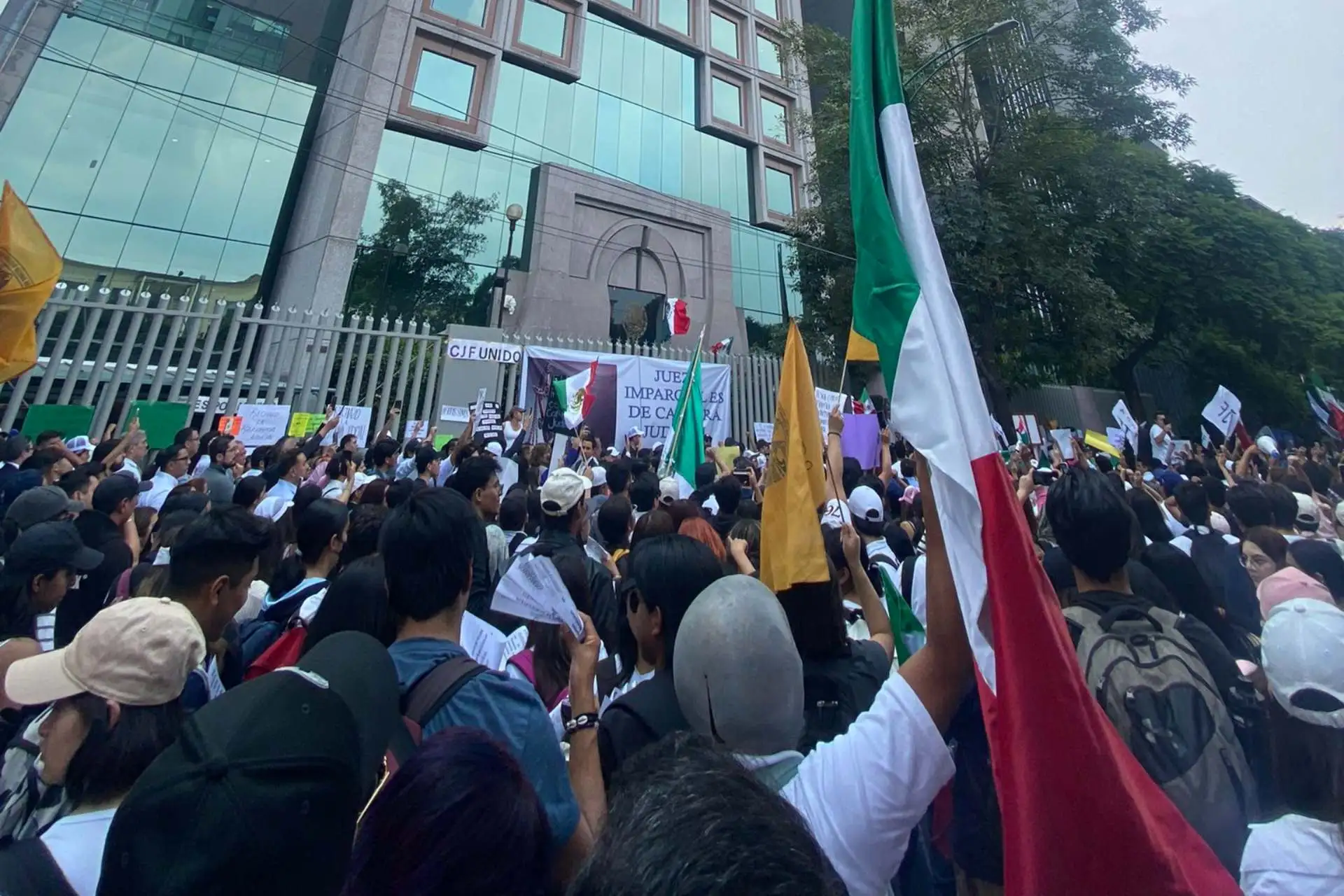 marcha unam cjf reforma poder judicial