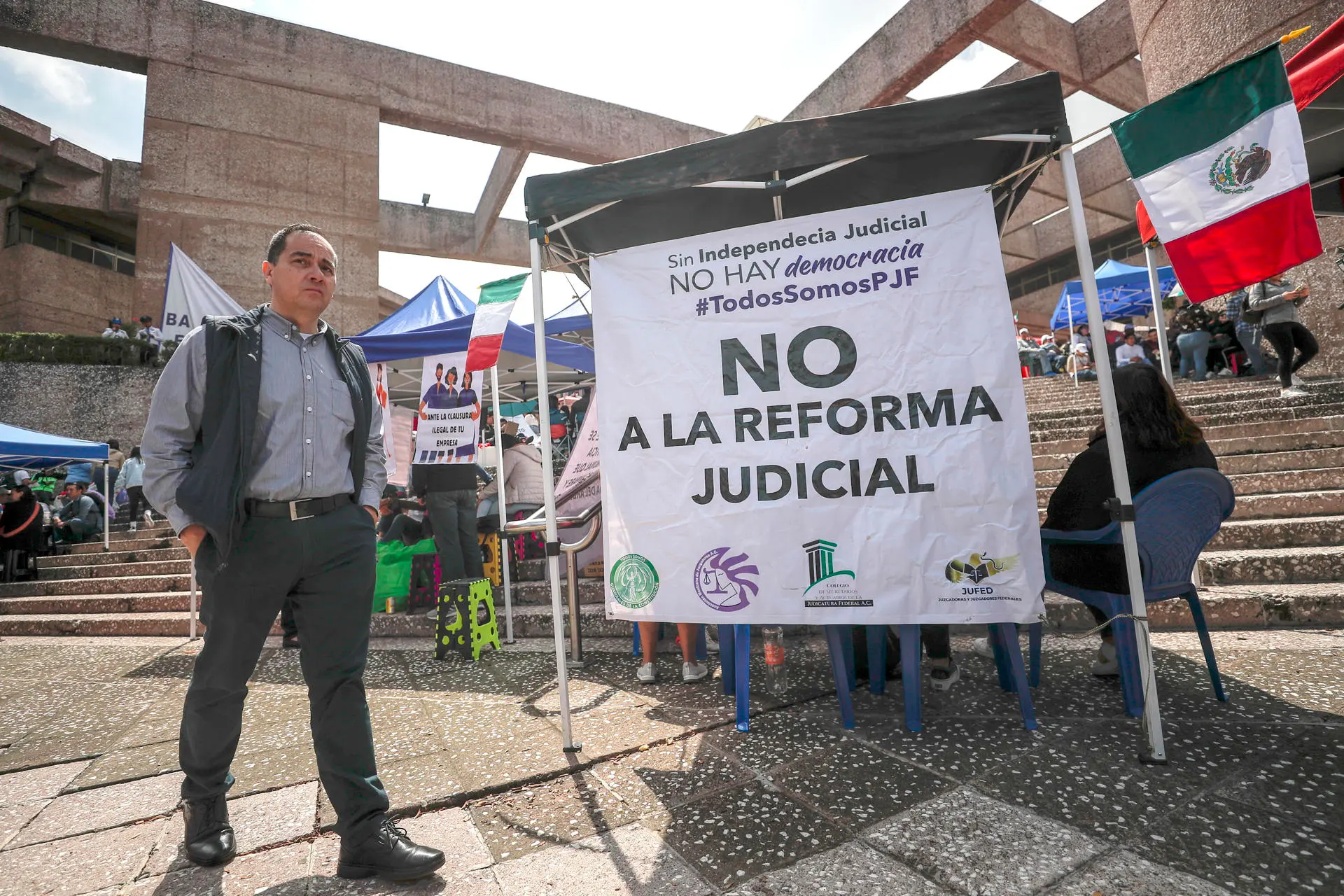 paro de trabajadores del poder judicial en